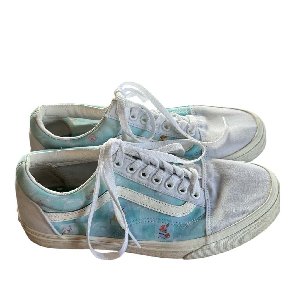 Vans SpongeBob Old Skool Bikini Bubble Sneakers Limited-Edition Size 7.5
